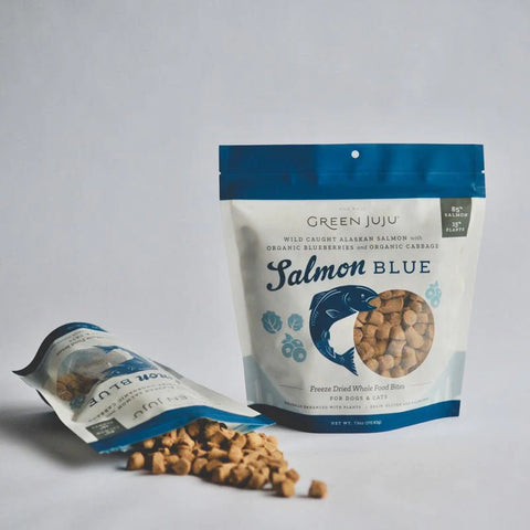 Freeze-dried Treat/Topper - Salmon Blue