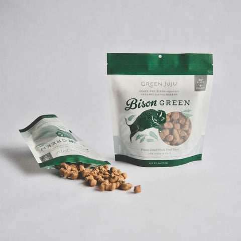 Freeze-dried Treat/Topper - Bison Green