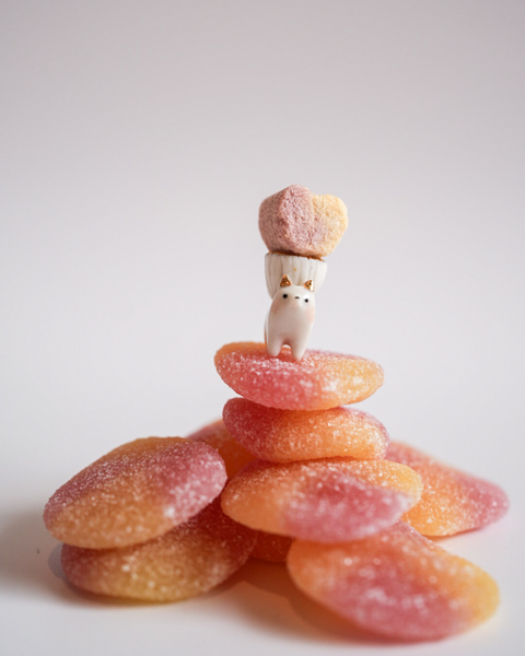 Peach Hearts