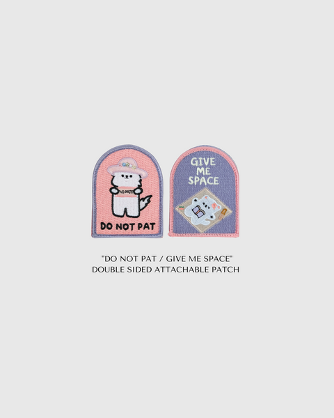DO NOT PAT & GIVE ME SPACE (SUMMIT) | ATTACHABLE PATCH