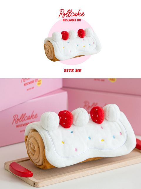 Roll Cake Nosework Toy