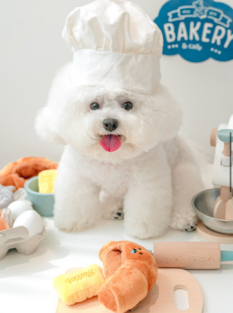 Butter Croissant Nosework Toy