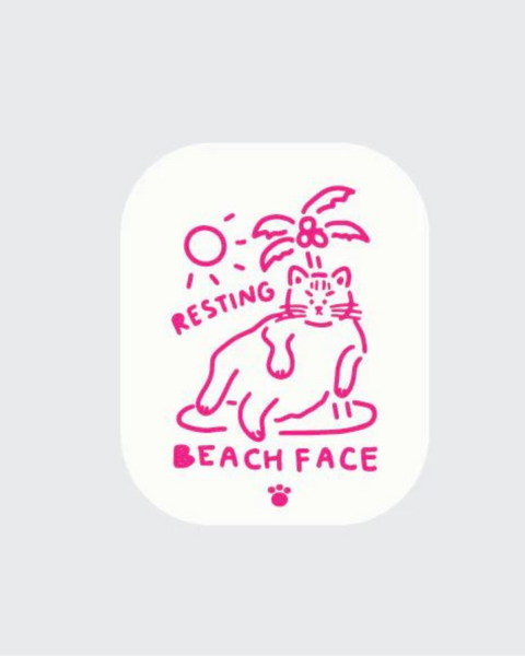 Resting Beach Face