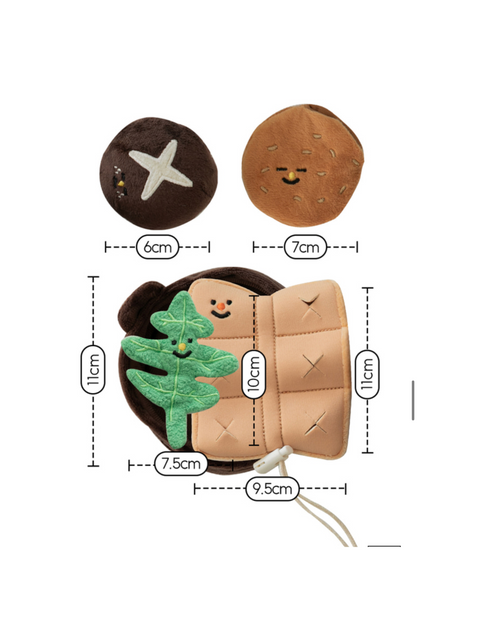 Fish Cake Soup Nosework Toy