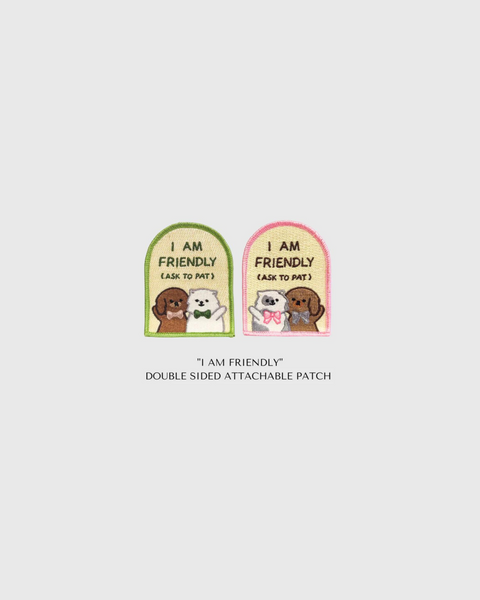 I AM FRIENDLY | ATTACHABLE PATCH