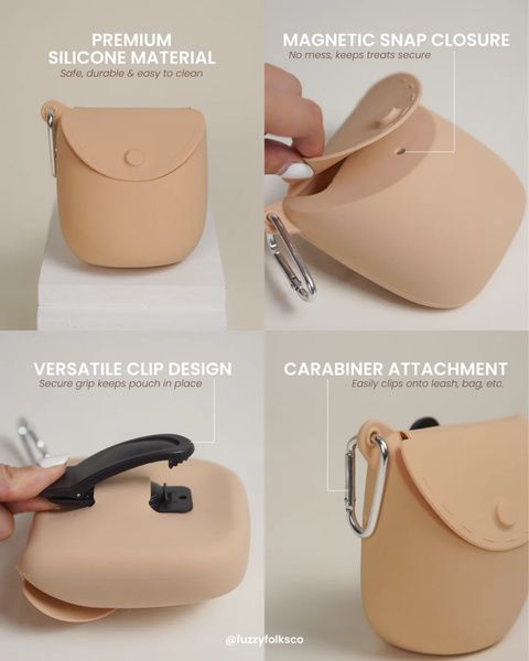 Clamshell Treat Pouch