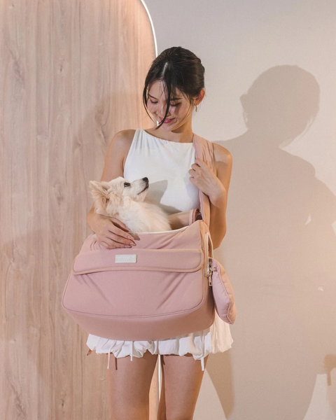 MALLOW SLING BAG IN DUSTY ROSE (SIZE M)