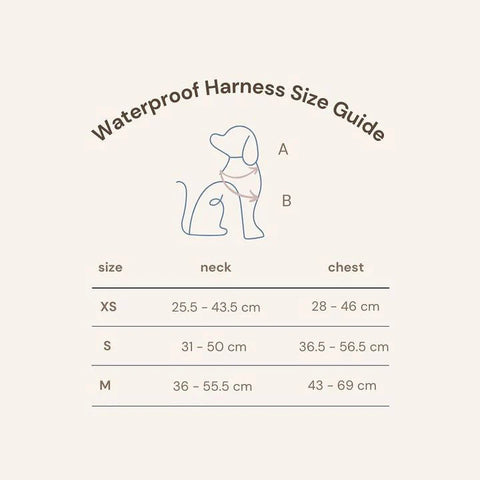 Plush Waterproof Dog H-Harness