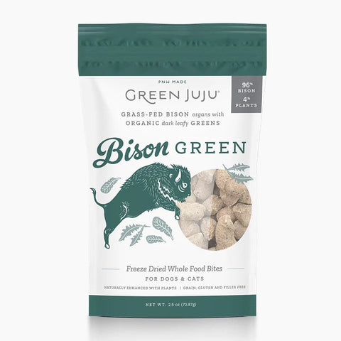 Freeze-dried Treat/Topper - Bison Green