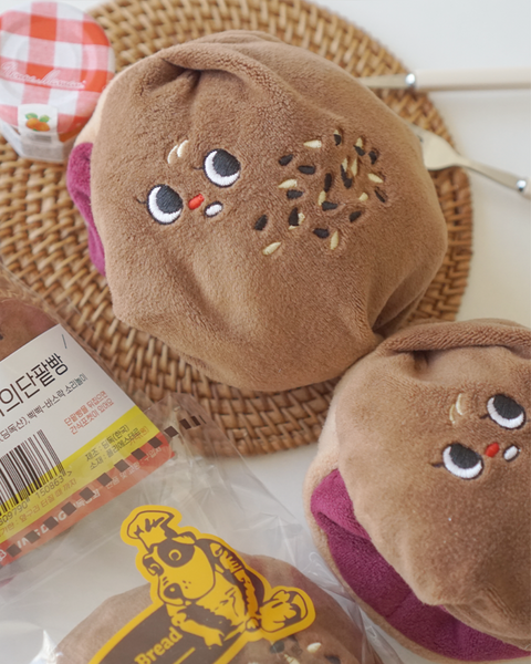 Red Bean Bread Nosework Toy